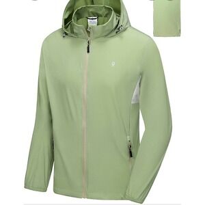 Little Donkey Andy Men's 2XL Waterproof Rain Jacket Outdoor Lightweight RARE CLR